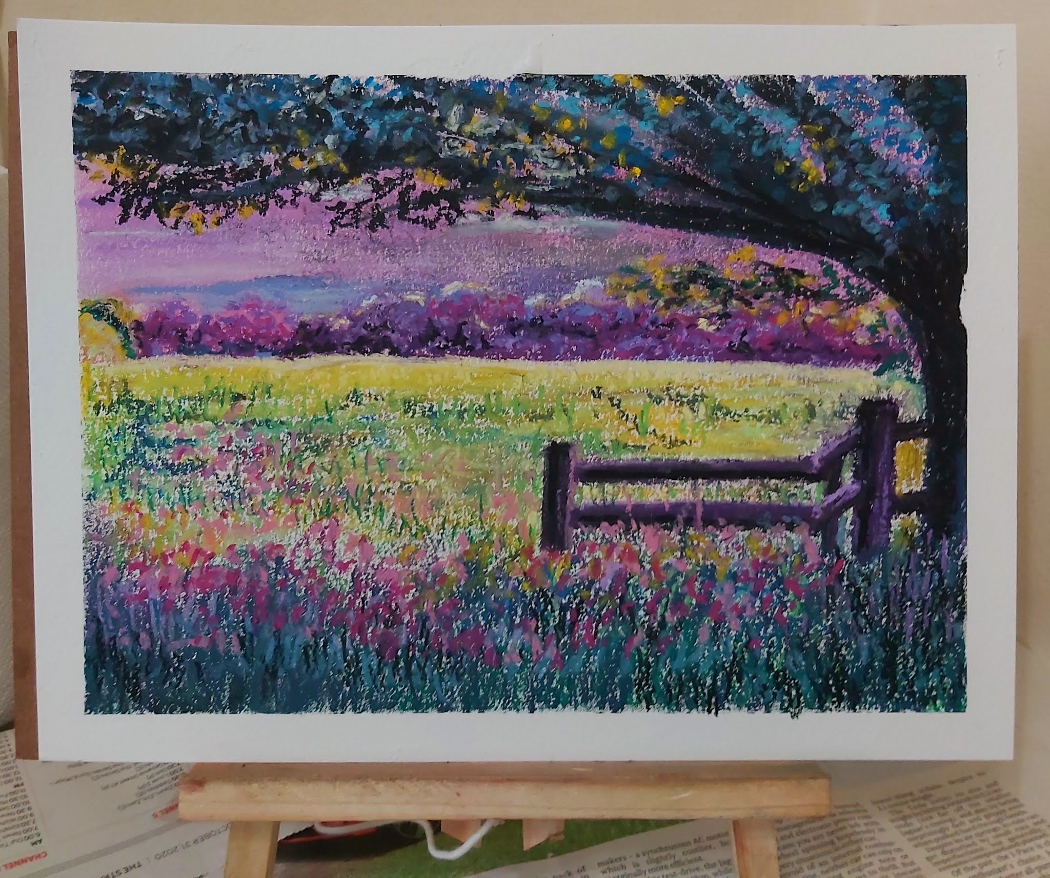 Oil pastels vs soft pastels, and a review of Mungyo Gallery
